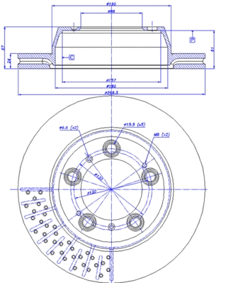 Brake Disc (142.1192)