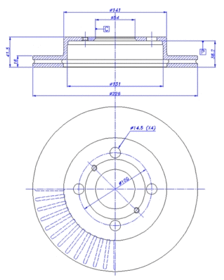 Brake Disc (142.619)