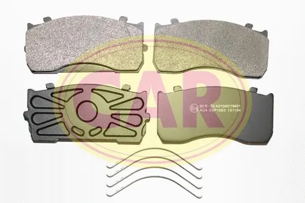 Brake Pad Set, disc brake (PNT3861)