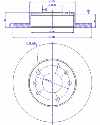 Brake Disc (142.326)