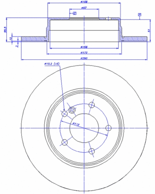Brake Disc (142.445)