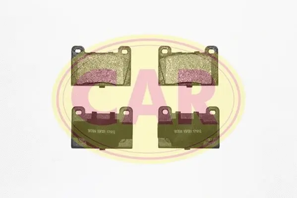 Brake Pad Set, disc brake (PNT153)
