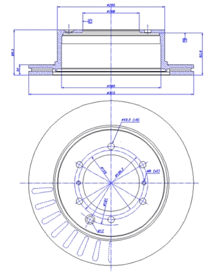 Brake Disc (142.1155)