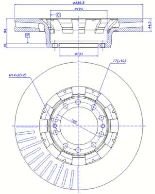 Brake Disc (150.520)