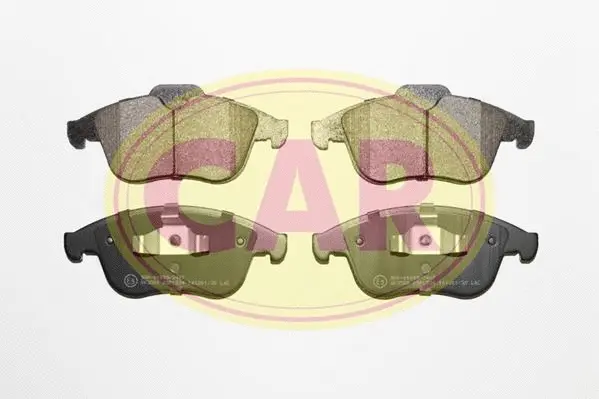 Brake Pad Set, disc brake (PNT4351)