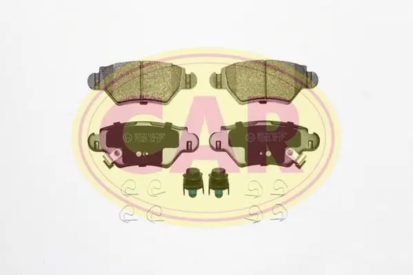 Brake Pad Set, disc brake (PNT996)