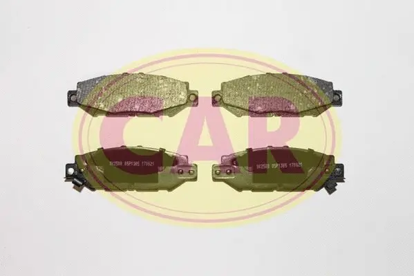 Brake Pad Set, disc brake (PNT5831)
