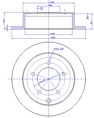 Brake Disc (142.1648)