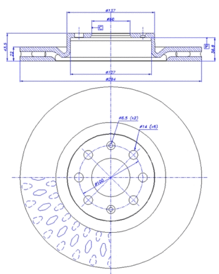 Brake Disc (142.1181)