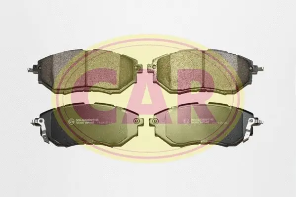 Brake Pad Set, disc brake (PNT2041)