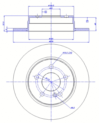 Brake Disc (142.1362)