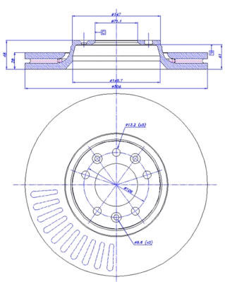 Brake Disc (142.1425)