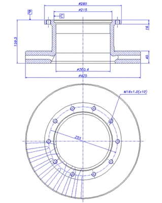 Brake Disc (151.100)