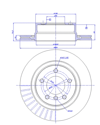 Brake Disc (142.1194)