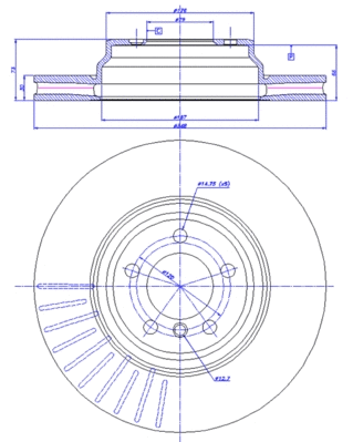Brake Disc (142.1434)