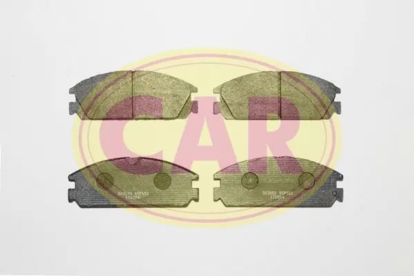 Brake Pad Set, disc brake (PNT255)