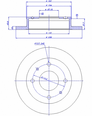 Brake Disc (142.963)