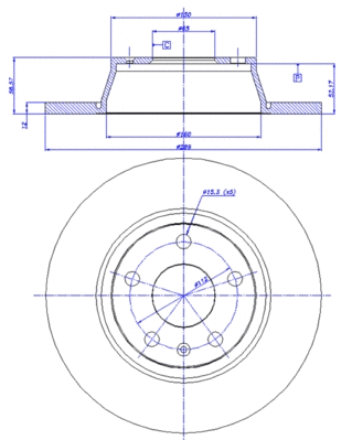 Brake Disc (142.1431)