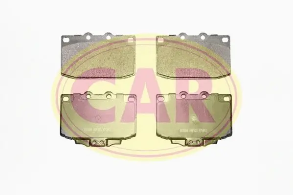 Brake Pad Set, disc brake (PNT323)