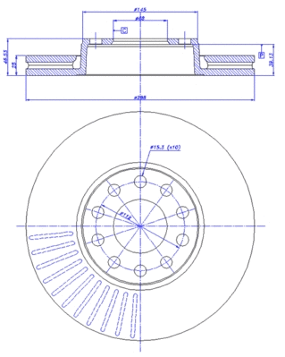 Brake Disc (142.1188)