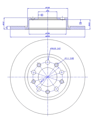 Brake Disc (142.1227)