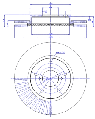Brake Disc (142.1416)