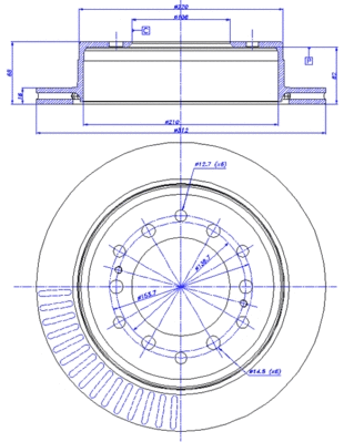 Brake Disc (142.1282)