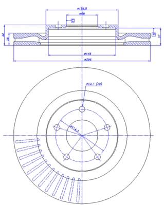 Brake Disc (142.1602)