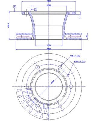 Brake Disc (150.170)