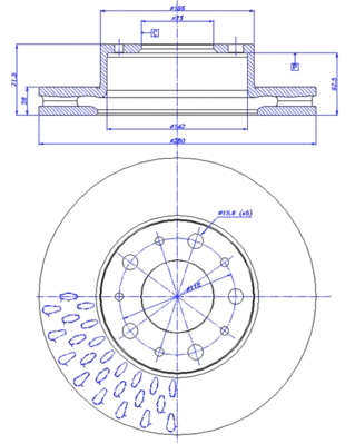 Brake Disc (142.1504)
