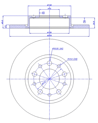 Brake Disc (142.1091)