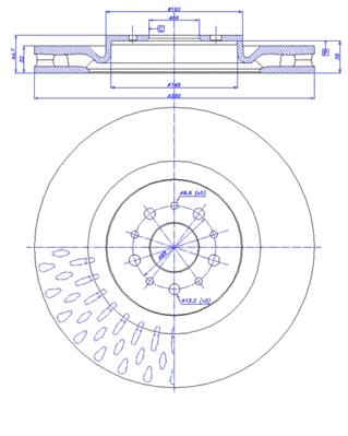 Brake Disc (142.1086)