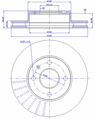 Brake Disc (142.267)