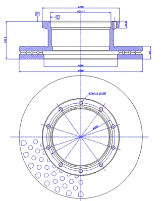 Brake Disc (150.340)