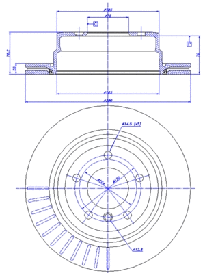 Brake Disc (142.1389)