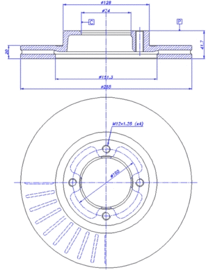 Brake Disc (142.634)