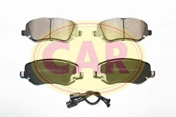 Brake Pad Set, disc brake (PNT248)