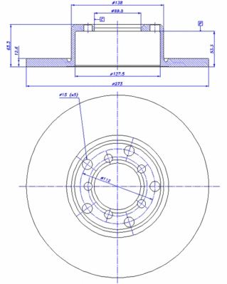 Brake Disc (142.455)
