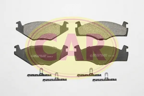 Brake Pad Set, disc brake (PNT195)