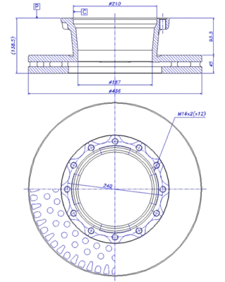 Brake Disc (150.120)