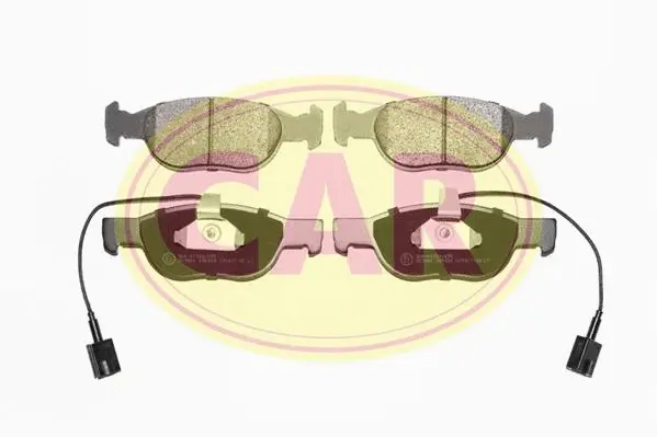 Brake Pad Set, disc brake (PNT424)