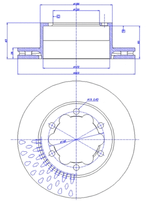 Brake Disc (142.1331)