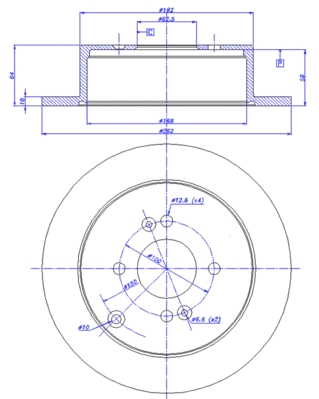 Brake Disc (142.1160)
