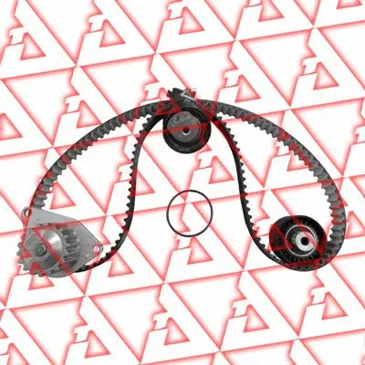 Water Pump & Timing Belt Kit (KPA36050)