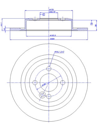 Brake Disc (142.1726)