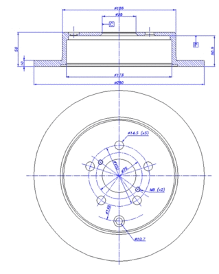 Brake Disc (142.1138)