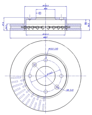 Brake Disc (142.1340)