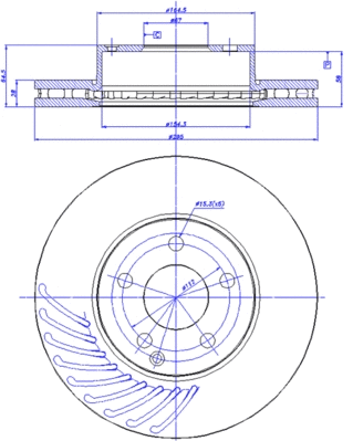 Brake Disc (142.1368)