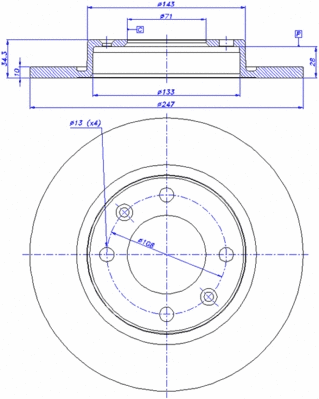 Brake Disc (142.519)