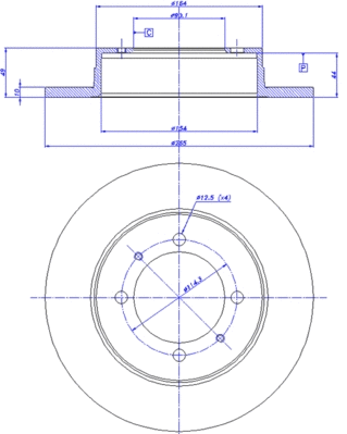 Brake Disc (142.831)